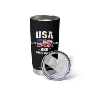 250th Anniversary USA 4th of July America US Flag Patriotic Tumbler Cup TS11 Print Your Wear