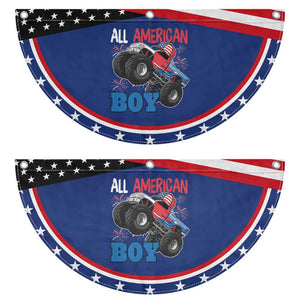 Funny All American Boy 4th Of July Patriotic Fan Flag Monster Trucks American Flag Fireworks TS11 2pcs pack Classic Navy Print Your Wear