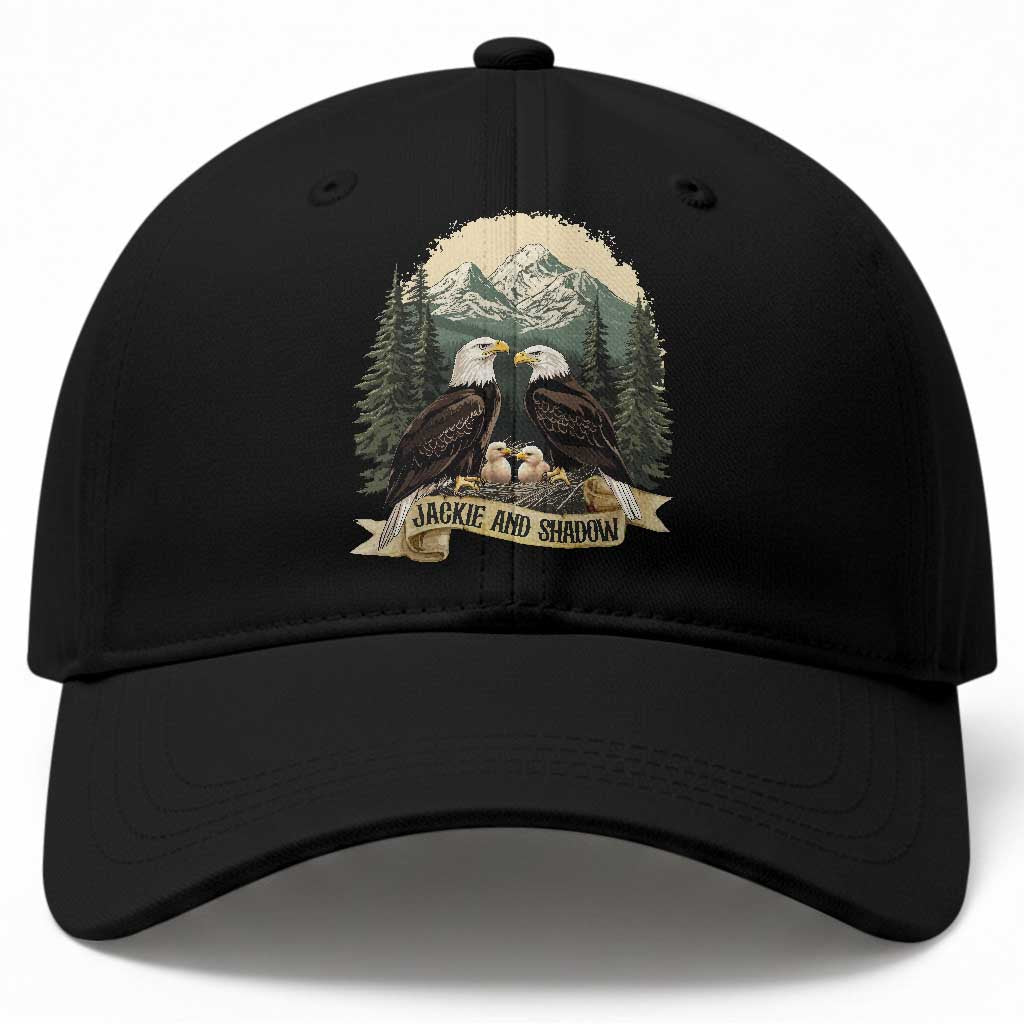 Funny Jackie And Shadow Eagle Family Matching Baseball Cap Eagle Lover TS11 Print Your Wear