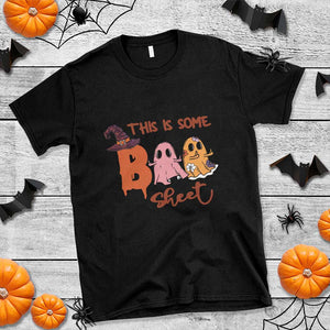 Funny This Is Some Boo Sheet T Shirt Halloween Ghost Witch Hat TS11 Black Print Your Wear