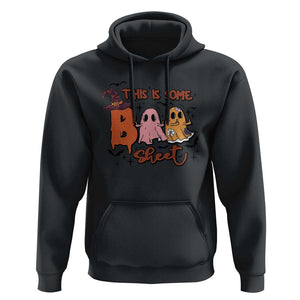 Funny This Is Some Boo Sheet Hoodie Halloween Ghost Witch Hat TS11 Black Print Your Wear