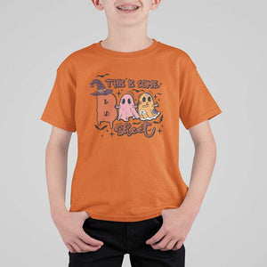 Funny This Is Some Boo Sheet T Shirt For Kid Halloween Ghost Witch Hat TS11 Orange Print Your Wear