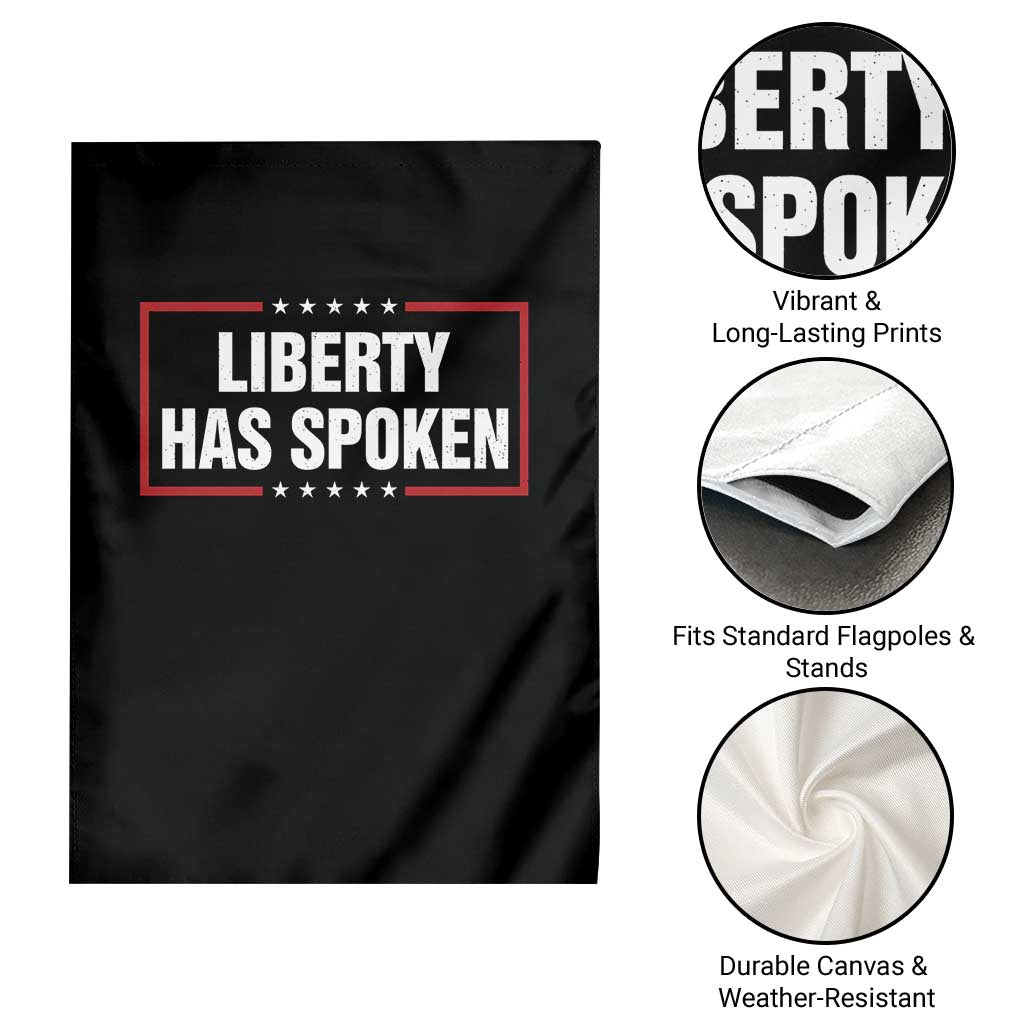 Liberty Has Spoken Funny Basketball Pointing Meme Garden Flag TS11 Print Your Wear