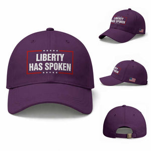 Liberty Has Spoken Funny Basketball Pointing Meme Baseball Cap