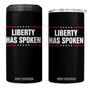 Liberty Has Spoken Funny Basketball Pointing Meme 4 in 1 Can Cooler Tumbler TS11 One Size: 16 oz Black Print Your Wear
