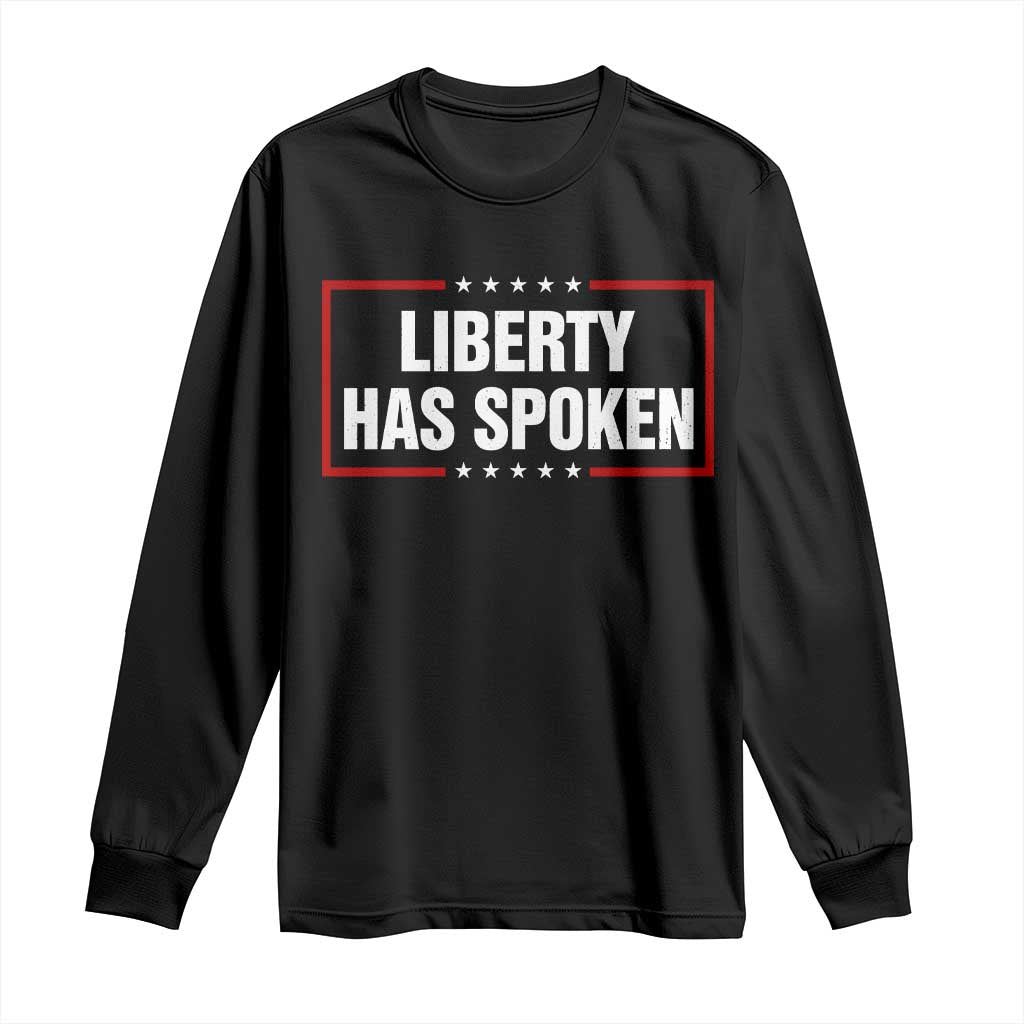 Liberty Has Spoken Funny Basketball Pointing Meme Long Sleeve Shirt