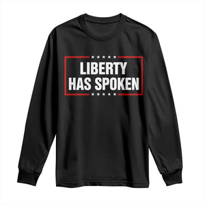 Liberty Has Spoken Funny Basketball Pointing Meme Long Sleeve Shirt