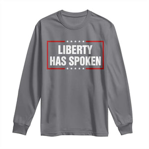 Liberty Has Spoken Funny Basketball Pointing Meme Long Sleeve Shirt