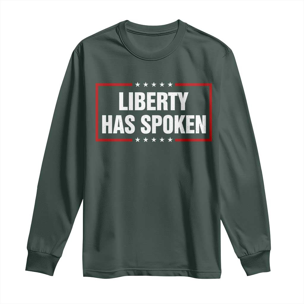 Liberty Has Spoken Funny Basketball Pointing Meme Long Sleeve Shirt