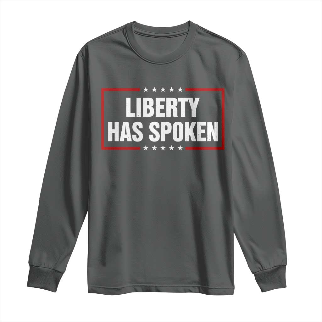 Liberty Has Spoken Funny Basketball Pointing Meme Long Sleeve Shirt