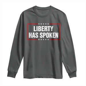 Liberty Has Spoken Funny Basketball Pointing Meme Long Sleeve Shirt