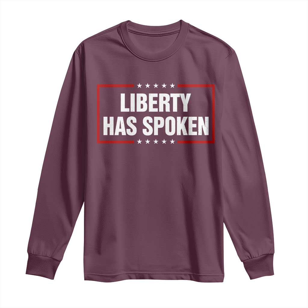 Liberty Has Spoken Funny Basketball Pointing Meme Long Sleeve Shirt