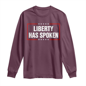 Liberty Has Spoken Funny Basketball Pointing Meme Long Sleeve Shirt