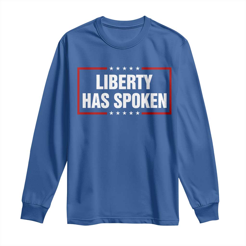 Liberty Has Spoken Funny Basketball Pointing Meme Long Sleeve Shirt