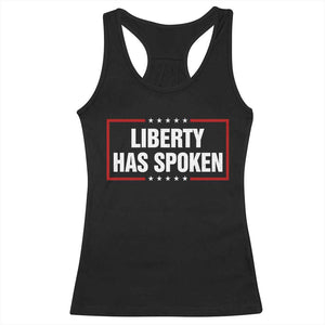 Liberty Has Spoken Funny Basketball Pointing Meme Racerback Tank Top