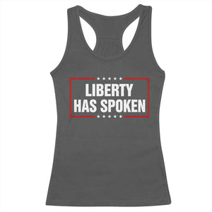 Liberty Has Spoken Funny Basketball Pointing Meme Racerback Tank Top