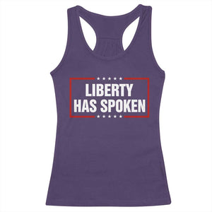 Liberty Has Spoken Funny Basketball Pointing Meme Racerback Tank Top