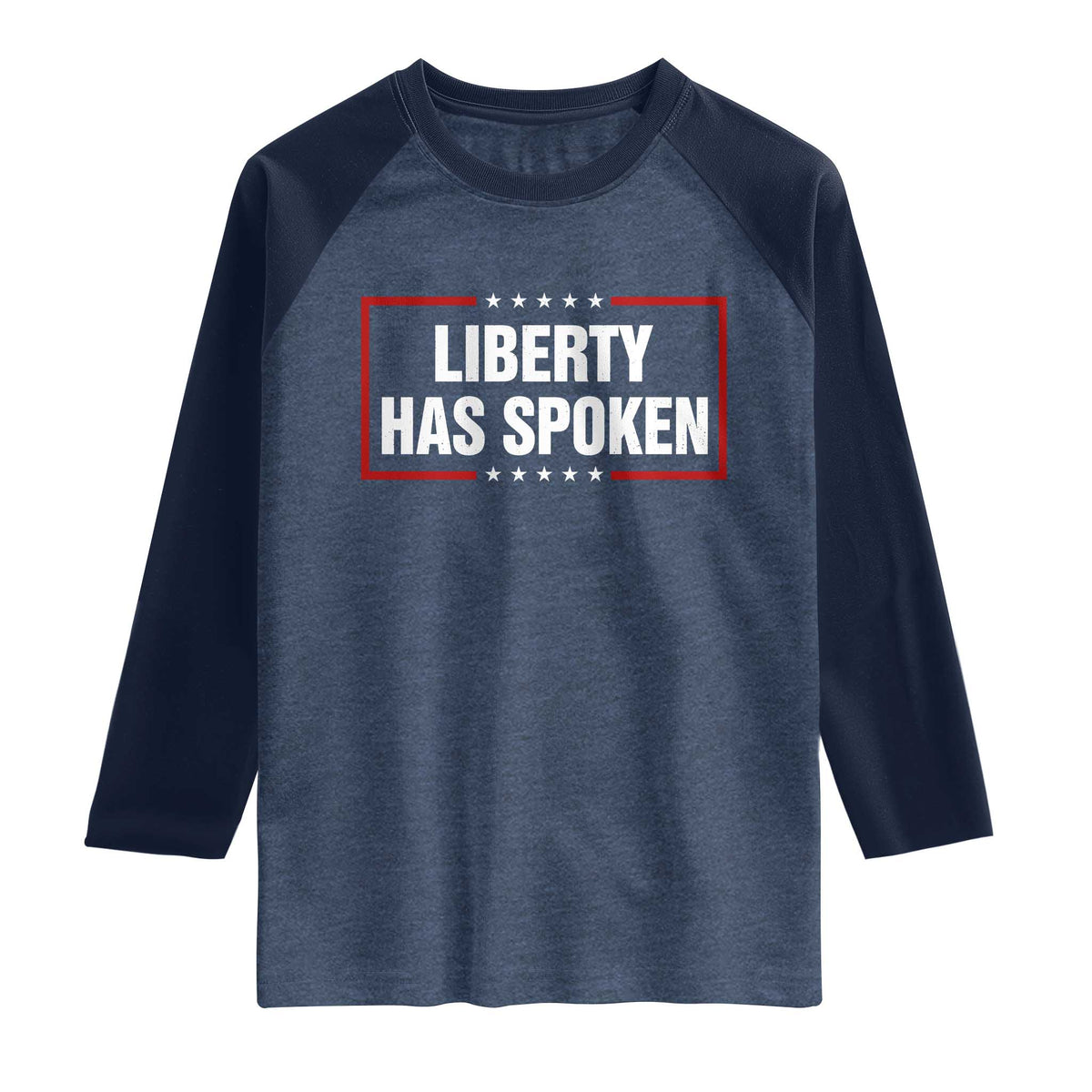 Liberty Has Spoken Funny Basketball Pointing Meme Raglan Shirt