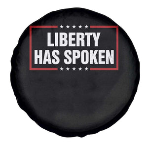 Liberty Has Spoken Funny Basketball Pointing Meme Spare Tire Cover TS11 Print Your Wear