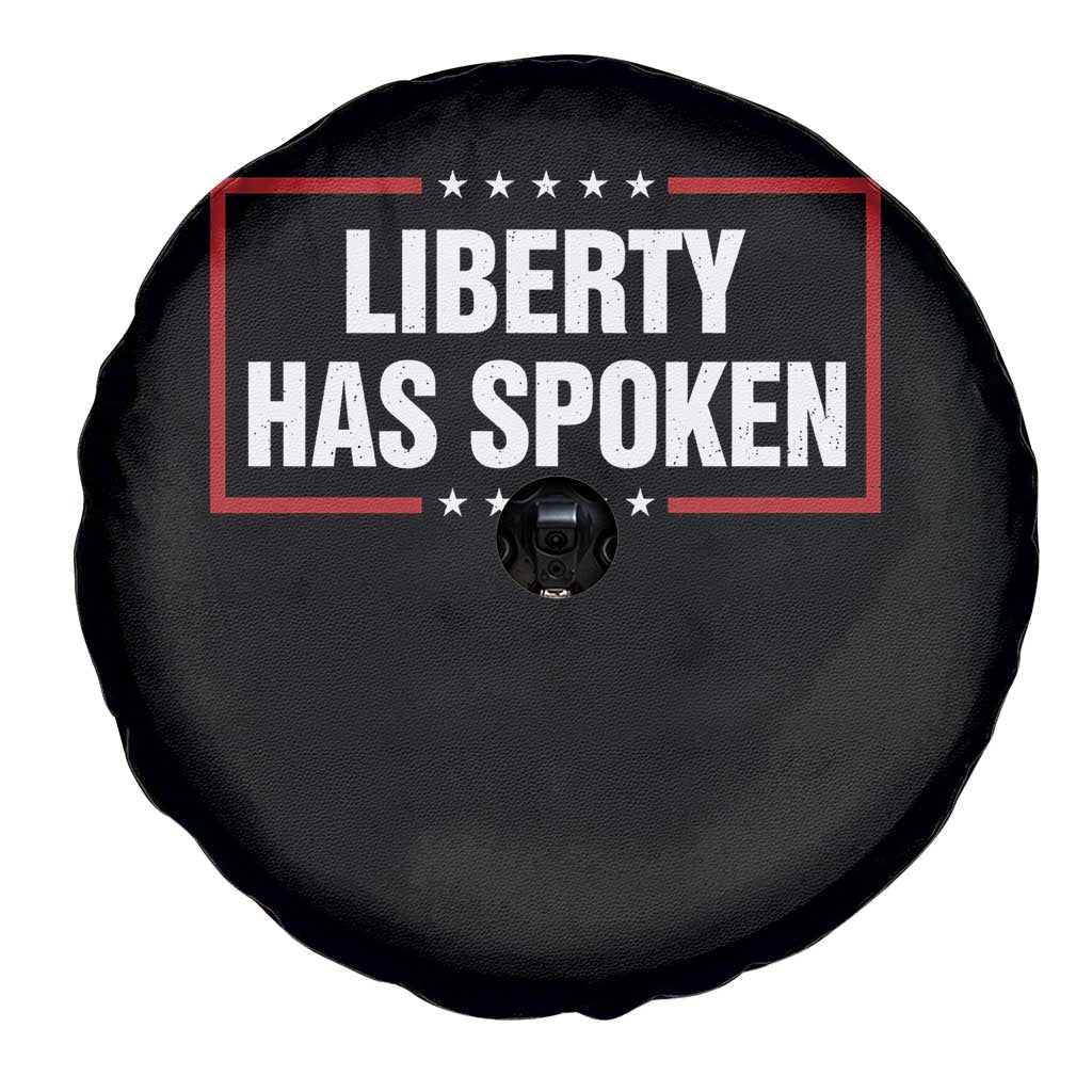 Liberty Has Spoken Funny Basketball Pointing Meme Spare Tire Cover TS11 Print Your Wear