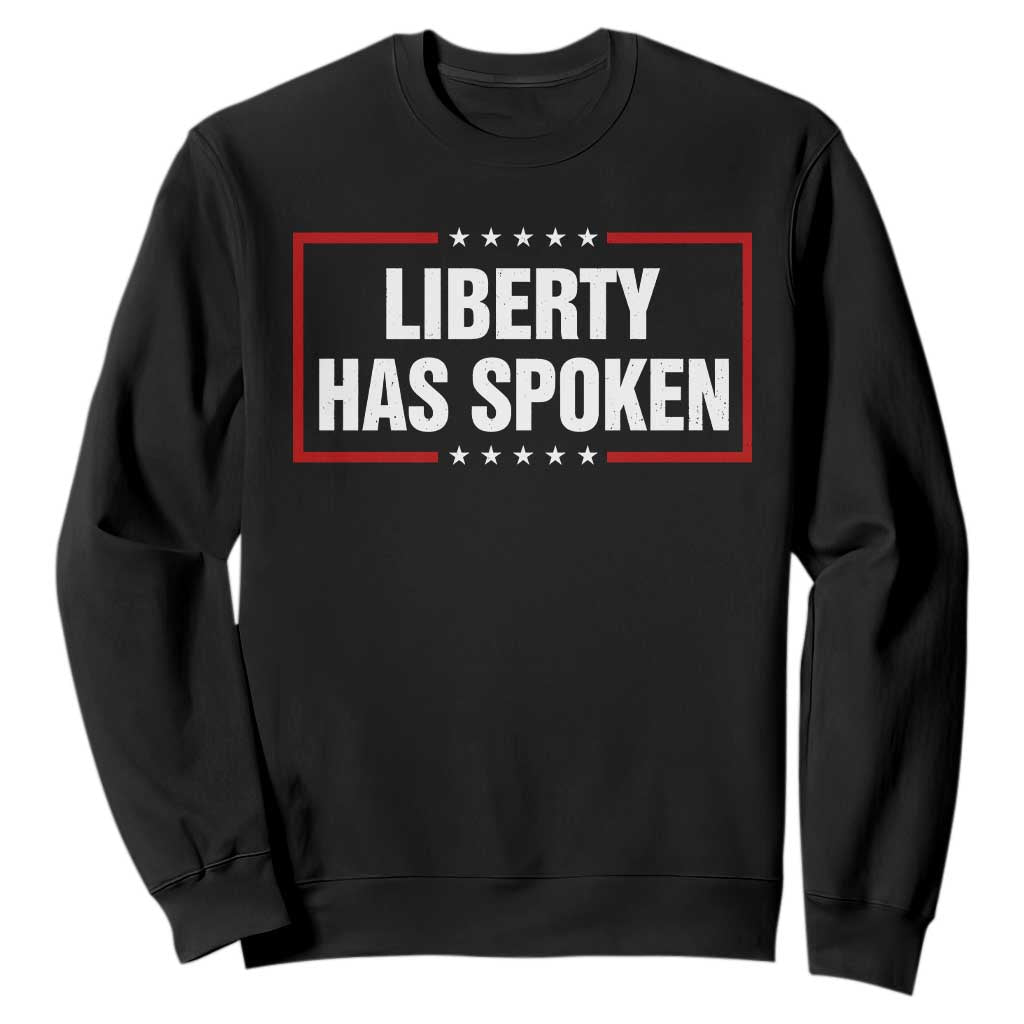Liberty Has Spoken Funny Basketball Pointing Meme Sweatshirt