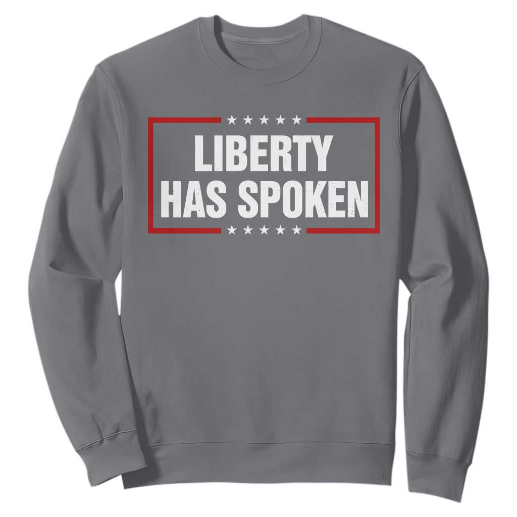 Liberty Has Spoken Funny Basketball Pointing Meme Sweatshirt