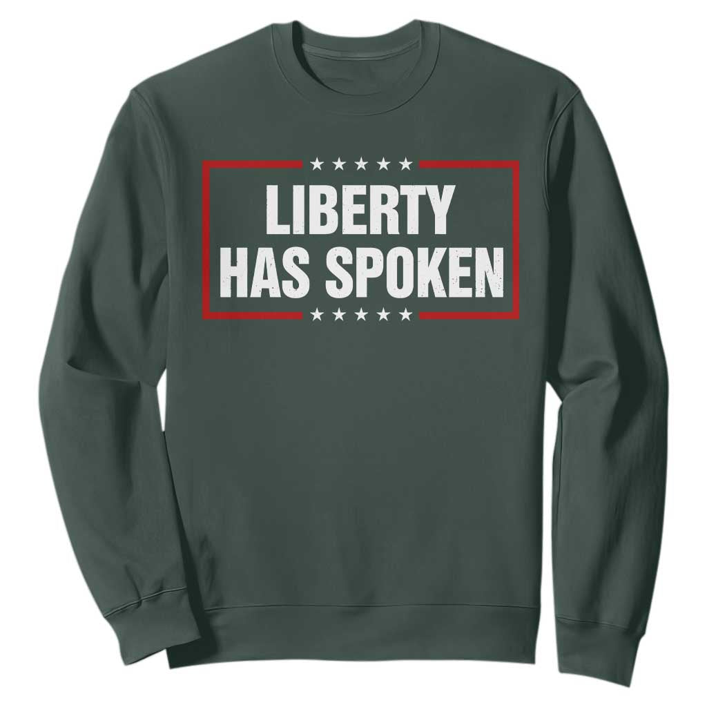 Liberty Has Spoken Funny Basketball Pointing Meme Sweatshirt
