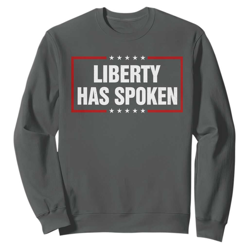 Liberty Has Spoken Funny Basketball Pointing Meme Sweatshirt