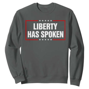Liberty Has Spoken Funny Basketball Pointing Meme Sweatshirt