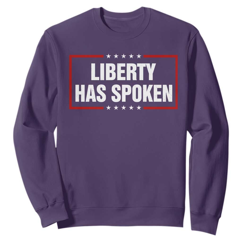 Liberty Has Spoken Funny Basketball Pointing Meme Sweatshirt