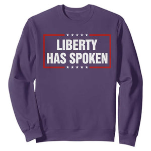 Liberty Has Spoken Funny Basketball Pointing Meme Sweatshirt