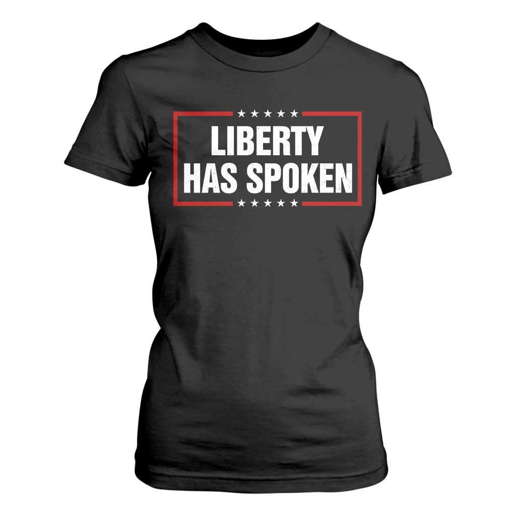 Liberty Has Spoken Funny Basketball Pointing Meme T Shirt For Women