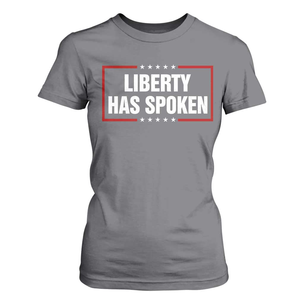 Liberty Has Spoken Funny Basketball Pointing Meme T Shirt For Women