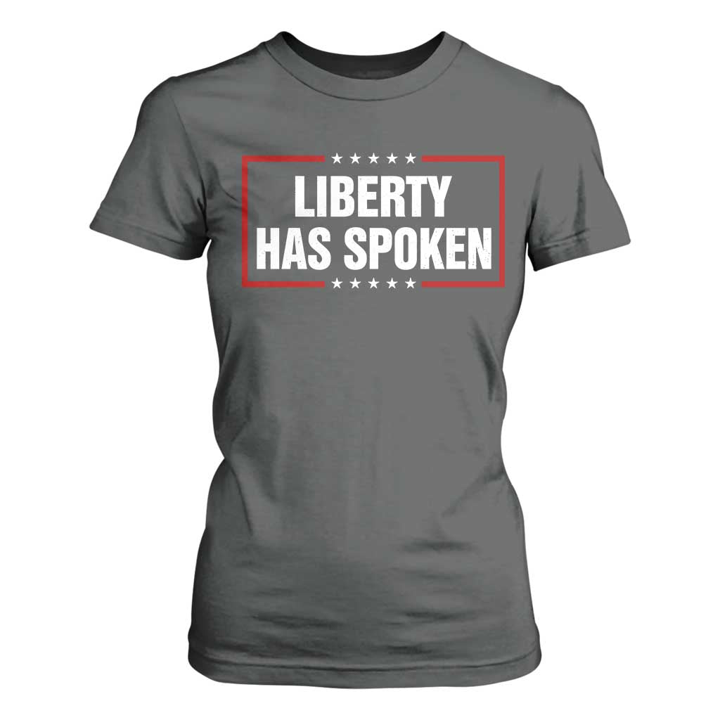 Liberty Has Spoken Funny Basketball Pointing Meme T Shirt For Women