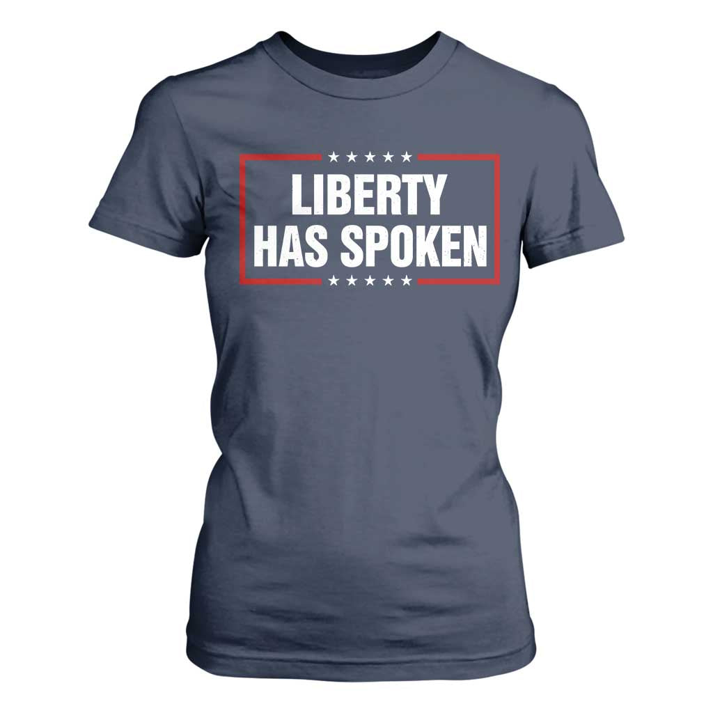 Liberty Has Spoken Funny Basketball Pointing Meme T Shirt For Women
