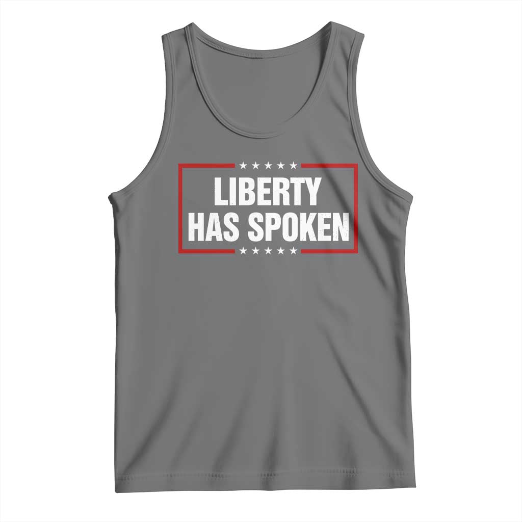 Liberty Has Spoken Funny Basketball Pointing Meme Tank Top