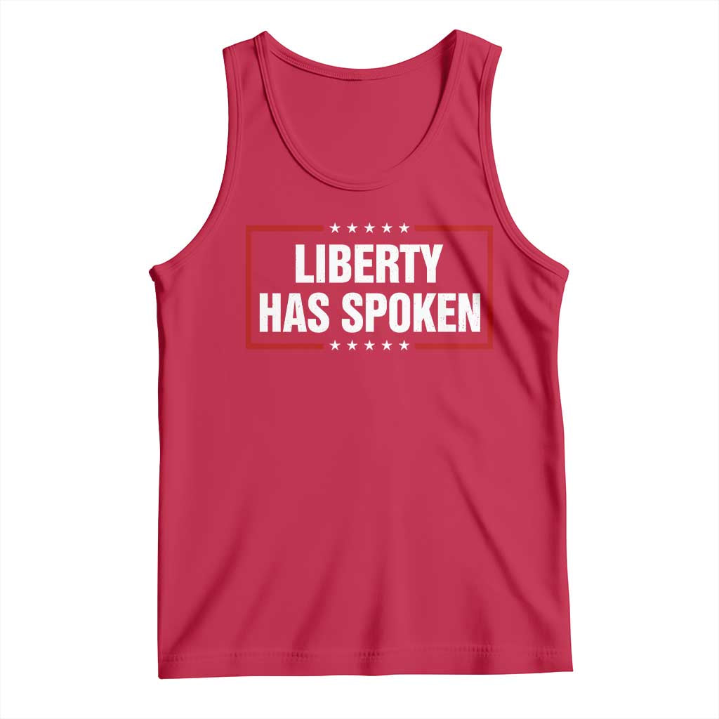 Liberty Has Spoken Funny Basketball Pointing Meme Tank Top