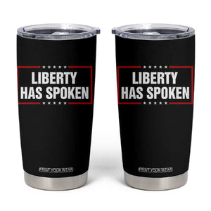 Liberty Has Spoken Funny Basketball Pointing Meme Tumbler Cup TS11 Black Print Your Wear