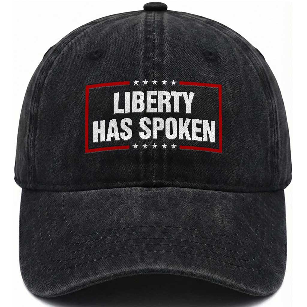 Liberty Has Spoken Funny Basketball Pointing Meme Washed Cotton Baseball Cap TS11 Print Your Wear