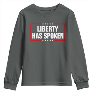 Liberty Has Spoken Funny Basketball Pointing Meme Youth Sweatshirt