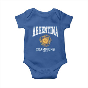 Argentina Champions 2026 Baby Onesie Argentinian Pride Vintage Sol De Mayo