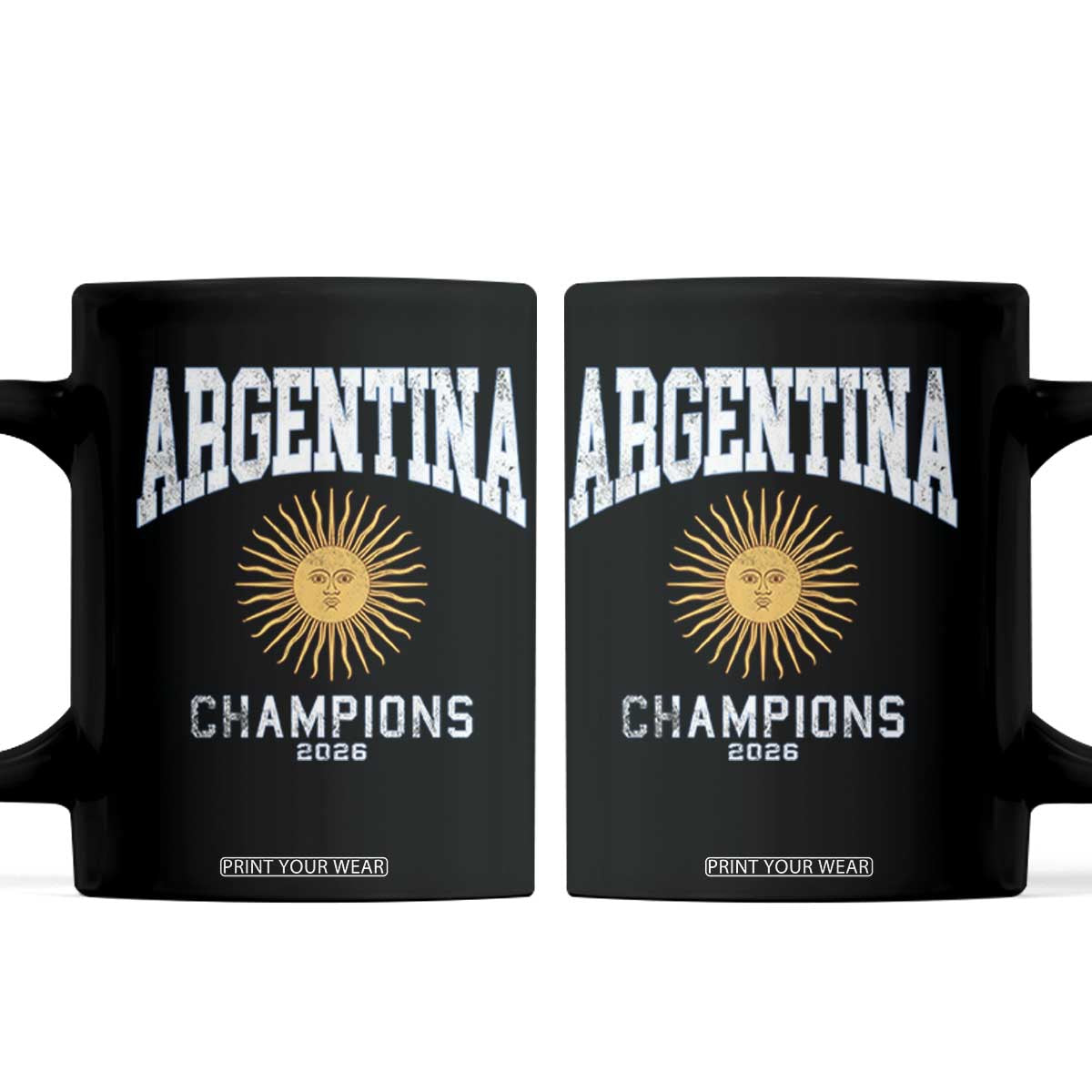 Argentina Champions 2026 Coffee Mug Argentinian Pride Vintage Sol De Mayo