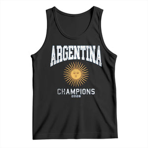 Argentina Champions 2026 Tank Top Argentinian Pride Vintage Sol De Mayo
