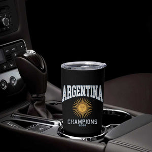 Argentina Champions 2026 Tumbler Cup Argentinian Pride Vintage Sol De Mayo