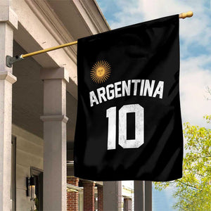 Argentina Football Number 10 Jersey Style Garden Flag Soccer Fan TS11 Print Your Wear