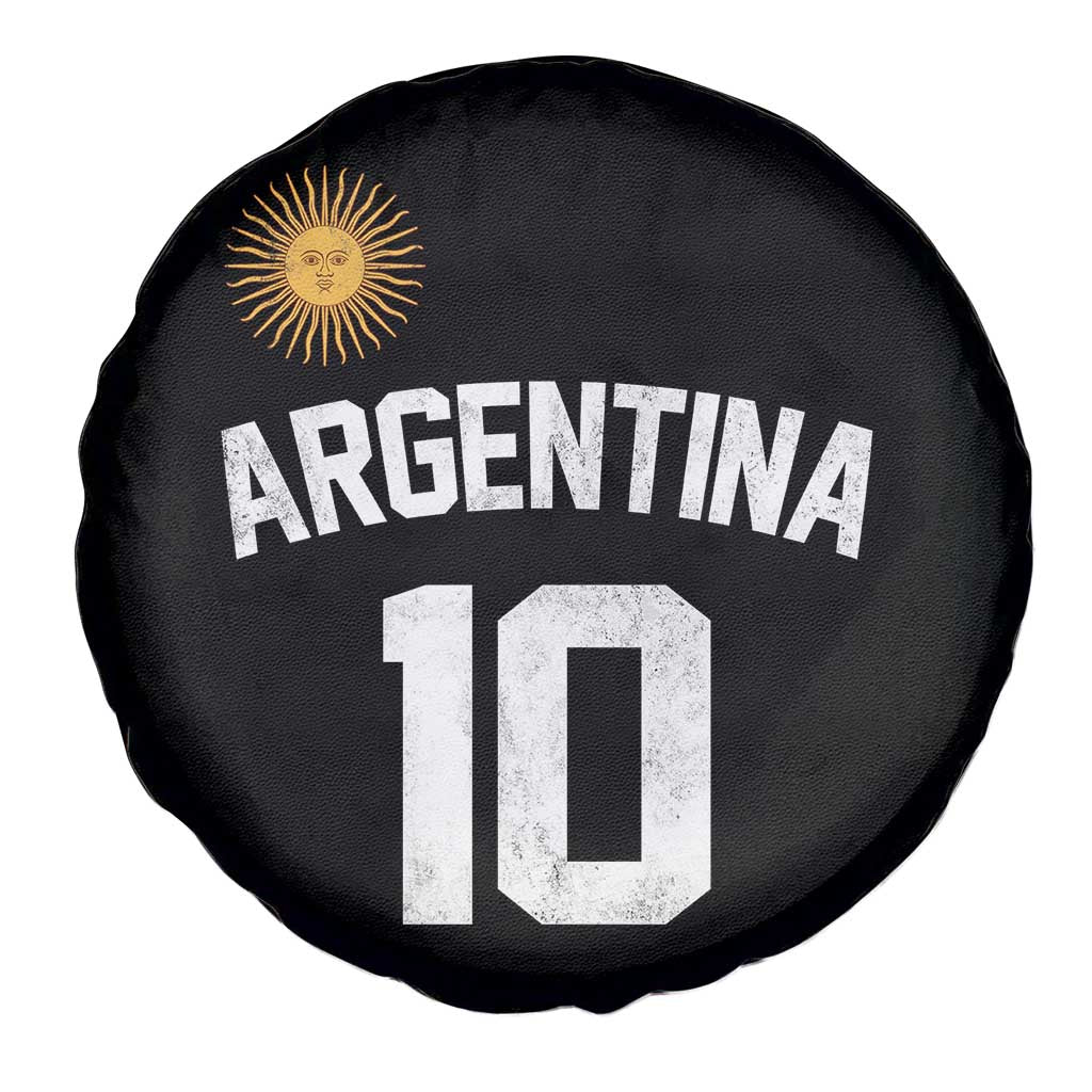 Argentina Football Number 10 Jersey Style Spare Tire Cover Soccer Fan TS11 Print Your Wear