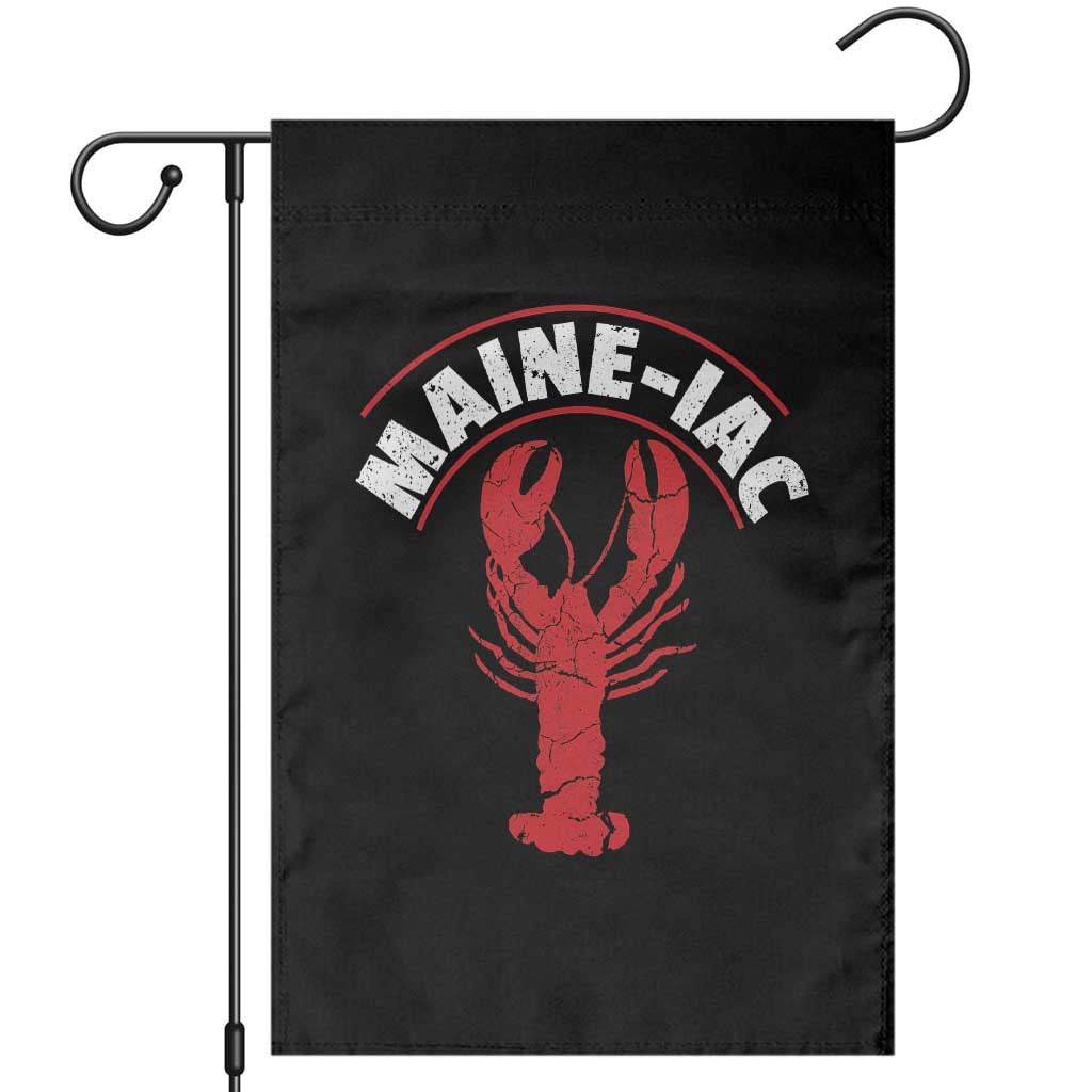 Maine Lobster Garden Flag Funny Maine iac Lobstering Fisherman TS11 Black Print Your Wear