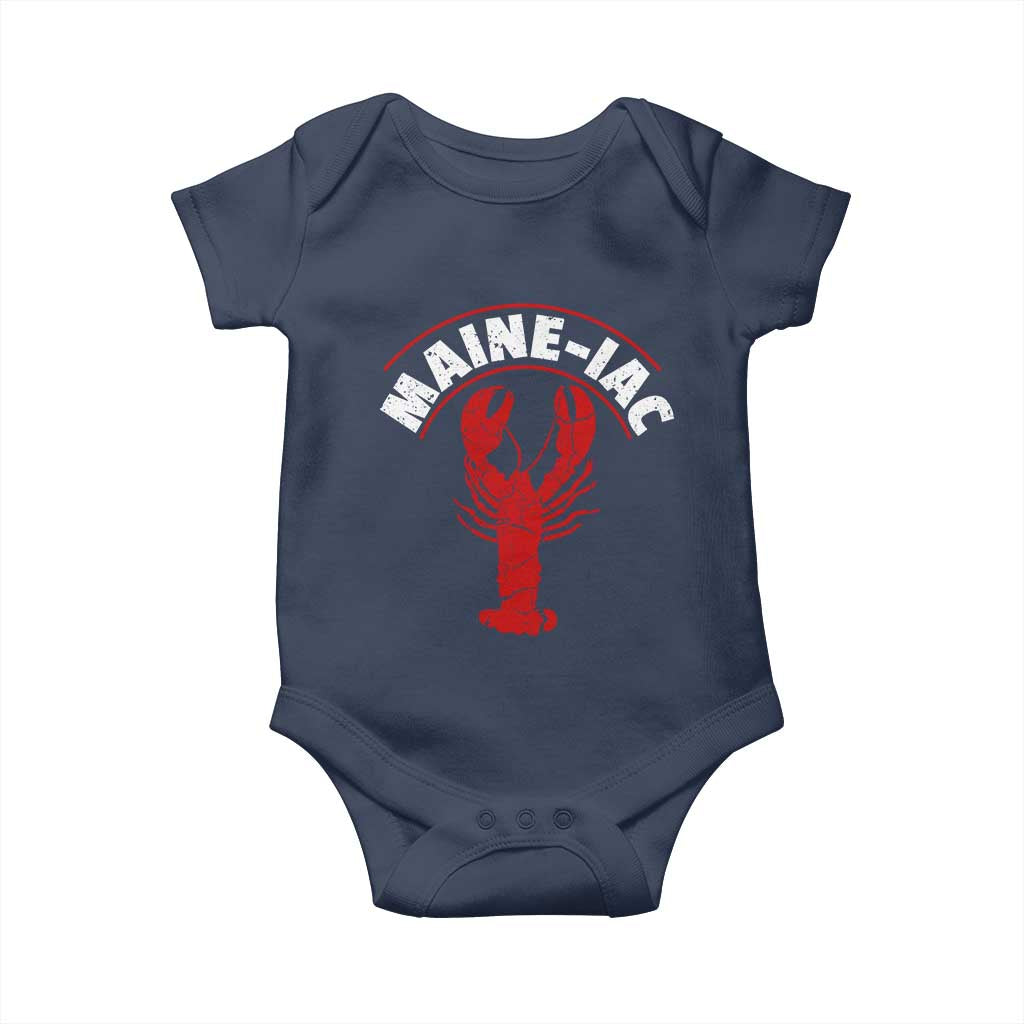 Maine Lobster Baby Onesie Funny Maine iac Lobstering Fisherman