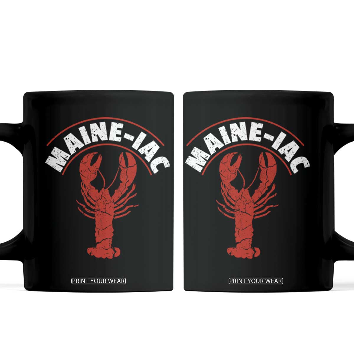 Maine Lobster Coffee Mug Funny Maine iac Lobstering Fisherman
