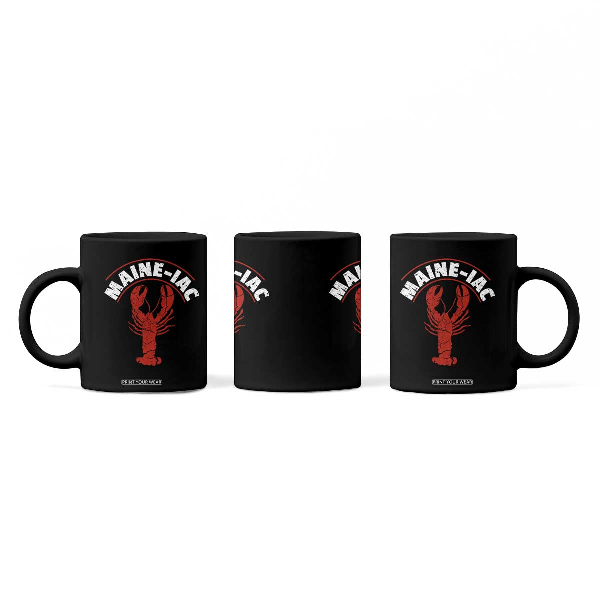 Maine Lobster Coffee Mug Funny Maine iac Lobstering Fisherman